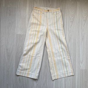 NWOT Madewell Emmett Crop